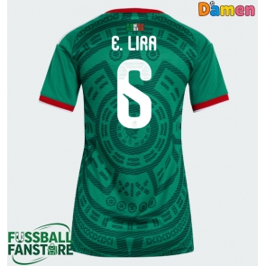 Mexiko Erik Lira #6 Replik Heimtrikot Damen WM 2026 Kurzarm
